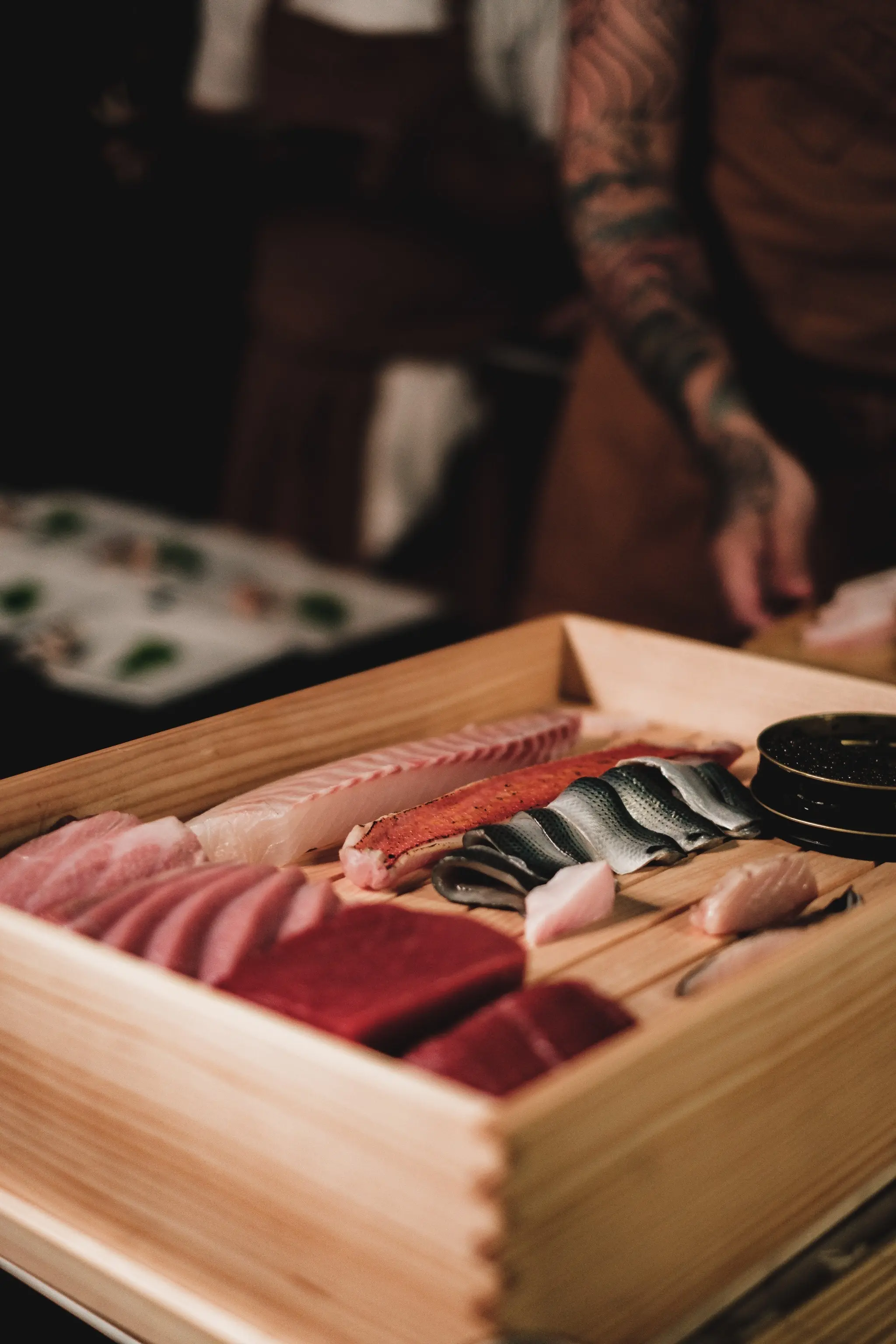 plate of sushi